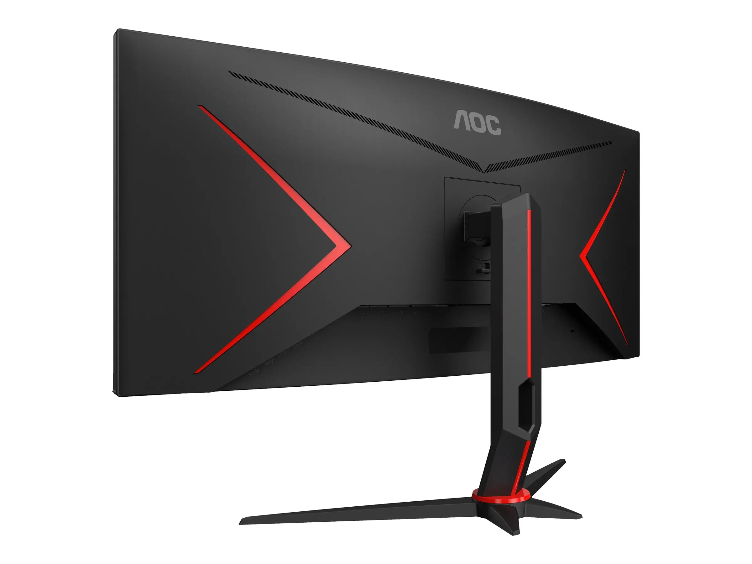 Монитор, AOC CU34G2XP/BK, 34" Curved 1500R VA, WLED, 3440x1440@180Hz, 1ms GtG, 1ms MPRT, 430 cd/m2, 4000:1, 80M:1 DCR, Tilt, Height Adjust, Swivel, 2xHDMI, 2xDP, USB hub - image 2