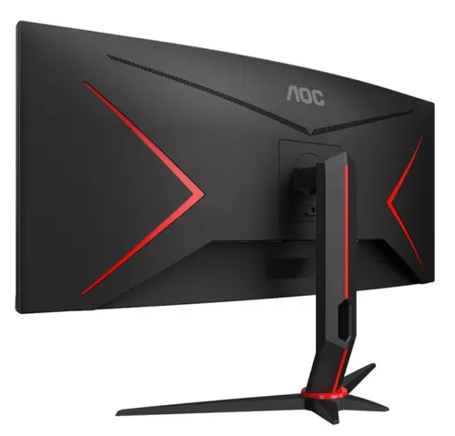 Монитор, AOC CU34G2XP/BK, 34" Curved 1500R VA, WLED, 3440x1440@180Hz, 1ms GtG, 1ms MPRT, 430 cd/m2, 4000:1, 80M:1 DCR, Tilt, Height Adjust, Swivel, 2xHDMI, 2xDP, USB hub - image 5