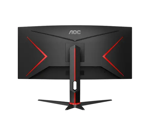 Монитор, AOC CU34G2XP/BK, 34" Curved 1500R VA, WLED, 3440x1440@180Hz, 1ms GtG, 1ms MPRT, 430 cd/m2, 4000:1, 80M:1 DCR, Tilt, Height Adjust, Swivel, 2xHDMI, 2xDP, USB hub - image 7