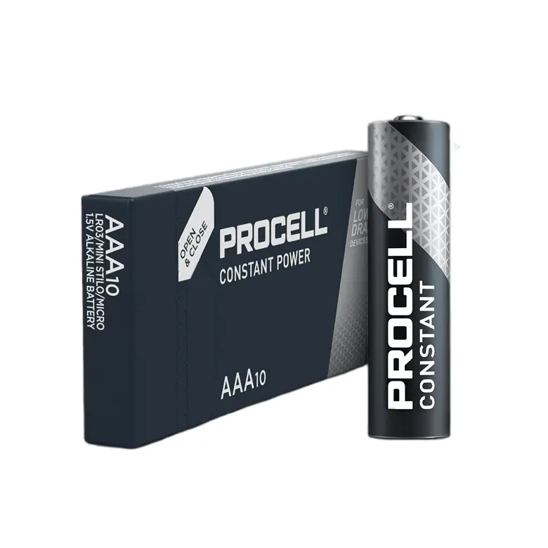 Алкална батерия LR03 1,5V A1A 10pk опаковка CONSTANT MN2400 PROCELL