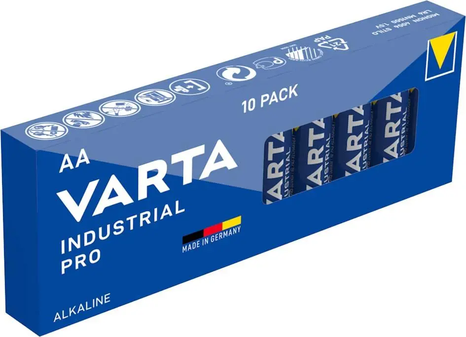 Αλκαλικές μπαταρίες βιομηχανικές LR6 AA 1,5V 10PK INDUSTRIAL PRO4006 VARTA