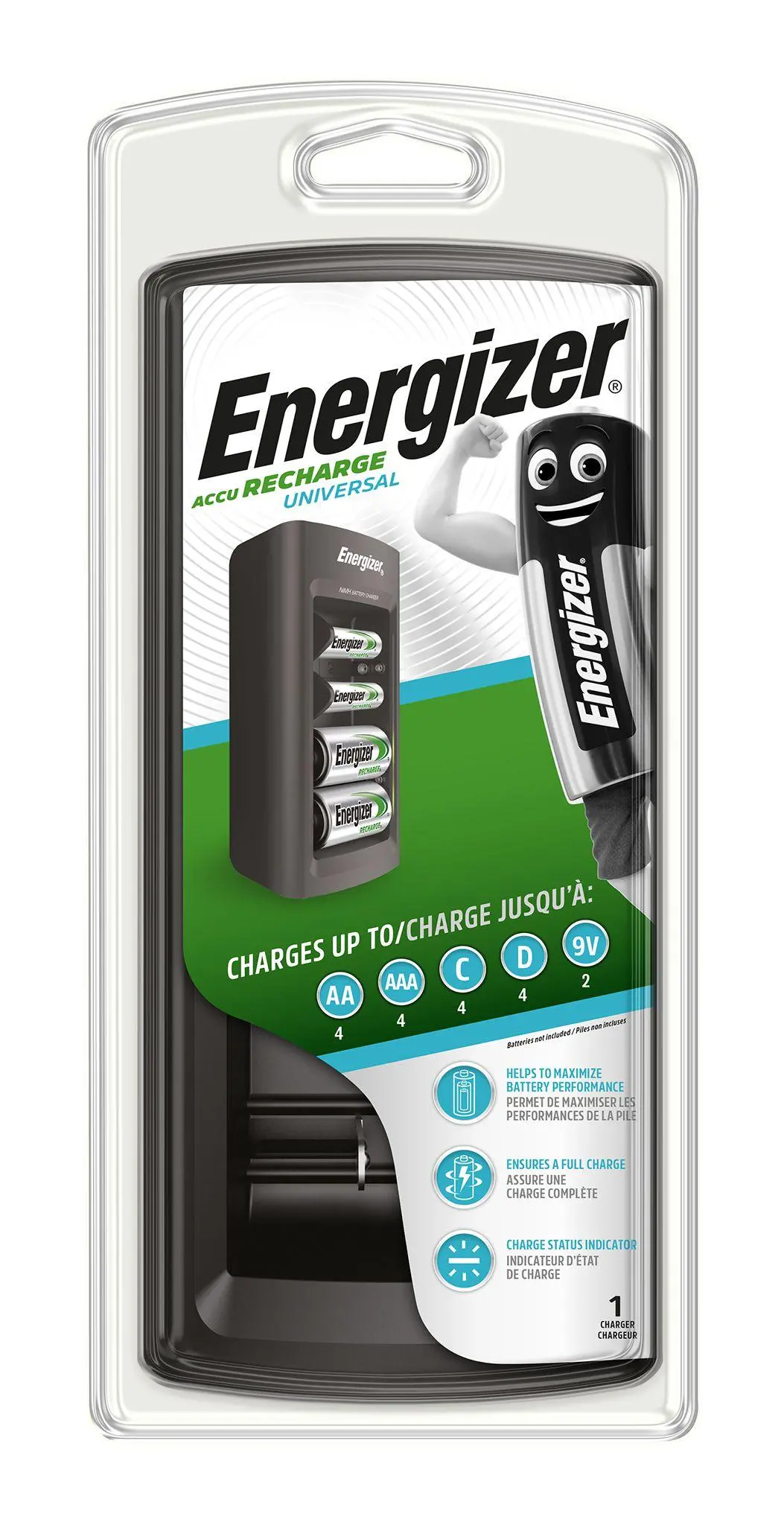 Φορτιστής ENERGIZER N301335800, NIMH R6,03,14,20,22