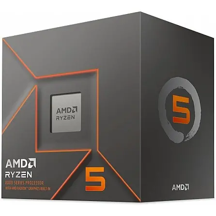 Процесор, AMD Ryzen 5 8500G 6C/12T (3.5GHz / 5.0GHz Boost, 22MB, 65W, AM5)