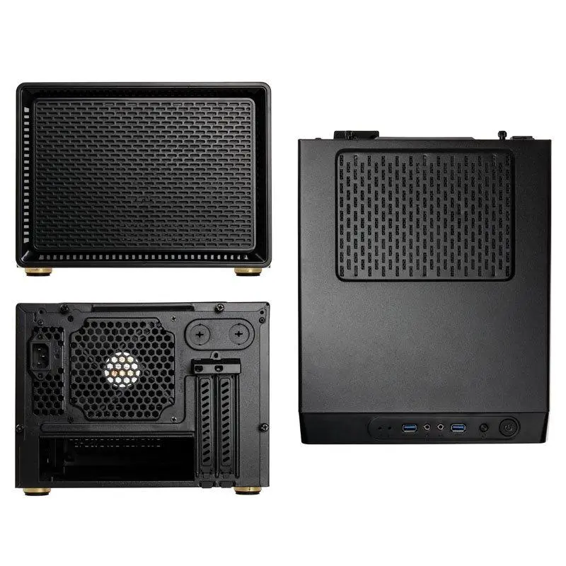 Кутия Kolink Satellite Cube, Mini-ITX, Micro-ATX, Черен - image 3