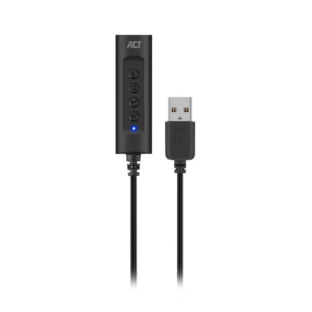 Κάρτα ήχου Ewent AC9360, 2.0, USB, 3.5 mm, Μαύρη