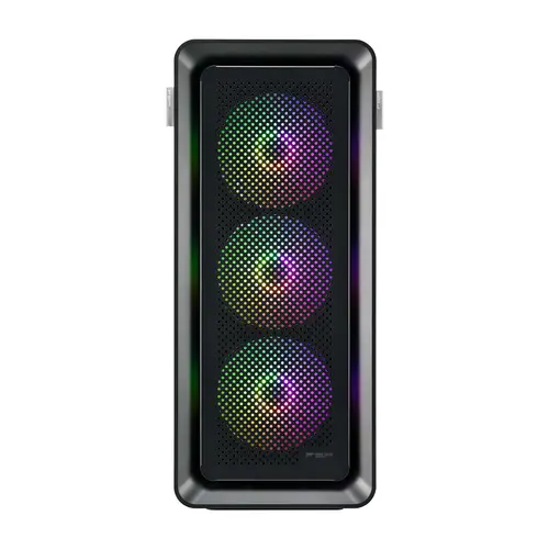 Кутия FSP CUT593, ATX, Ultra-Tower, Type-C, 4 x ARGB 140mm, Черна - image 2