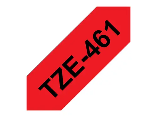 Αναλώσιμο, Brother TZe-461 Ταινία Μαύρο σε Κόκκινο, Ελασματοποιημένη, 36mm, 8 m - Eco - 2