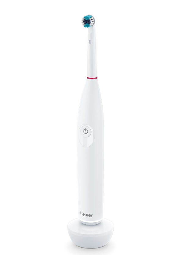 Електрическа четка за зъби, Beurer TB 30 Electric toothbrush; 2 cleaning programs; 20days Battery life; 2-min timer; Oscillating, pulsating, brushing technology; Incl. charger, USB cable with adapter & CBH; white