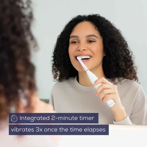 Електрическа четка за зъби, Beurer TB 30 Electric toothbrush; 2 cleaning programs; 20days Battery life; 2-min timer; Oscillating, pulsating, brushing technology; Incl. charger, USB cable with adapter & CBH; white - image 7