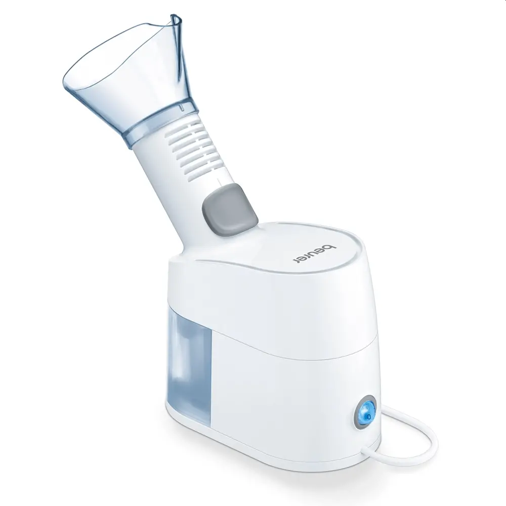 Inhalator cu aburi, Beurer SI 40 Steam vaporizer, cu mască universală flexibilă pentru gură și nas, reglare abur, alimentare de la rețea - image 2