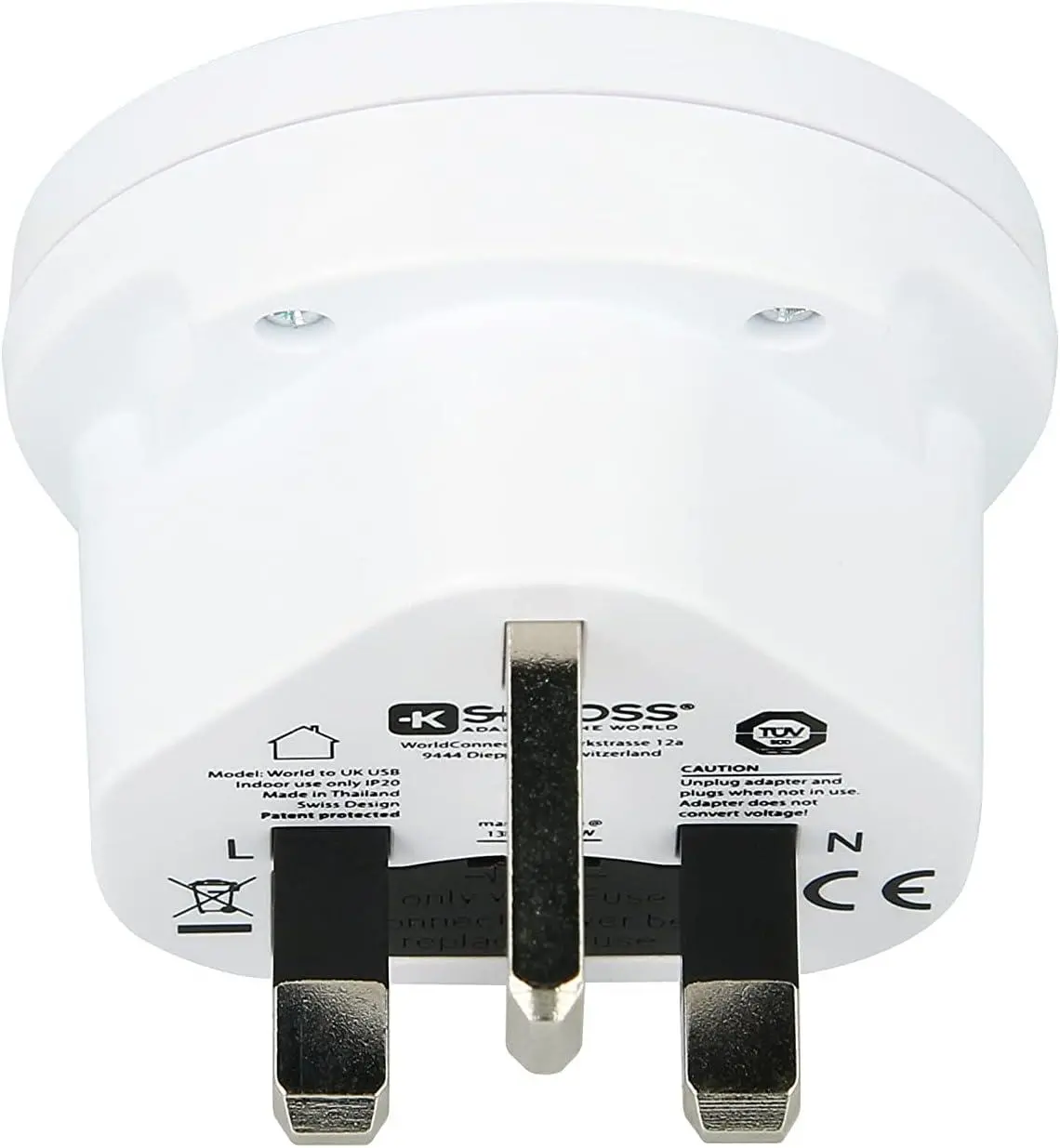 Адаптер SKROSS 1500267, World to UK, 220V - image 2
