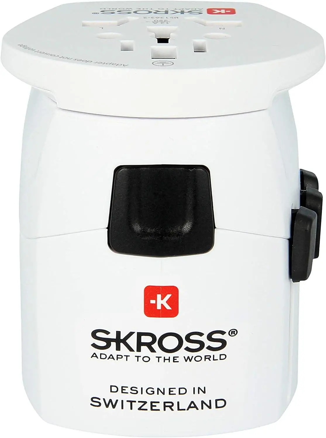 Адаптер SKROSS PRO Light 1.103165, World, Бял - image 1