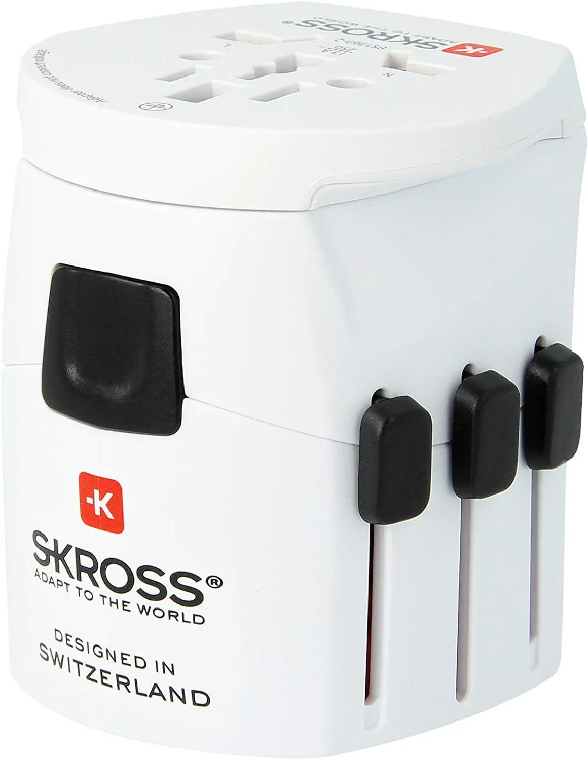 Адаптер SKROSS PRO Light 1.103165, World, Бял - image 2