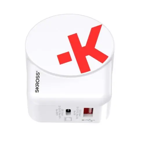 Адаптер-зарядно SKROSS Euro USB Charger AC45PD, USB-A, USB-C - image 1