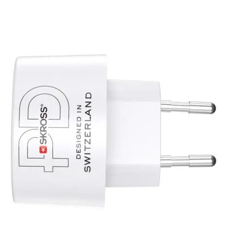 Адаптер-зарядно SKROSS Euro USB Charger AC65PD, USB-A, USB-C - image 1