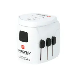 Адаптер SKROSS PRO Light 4 x USB-A, 1.302471, World, Бял