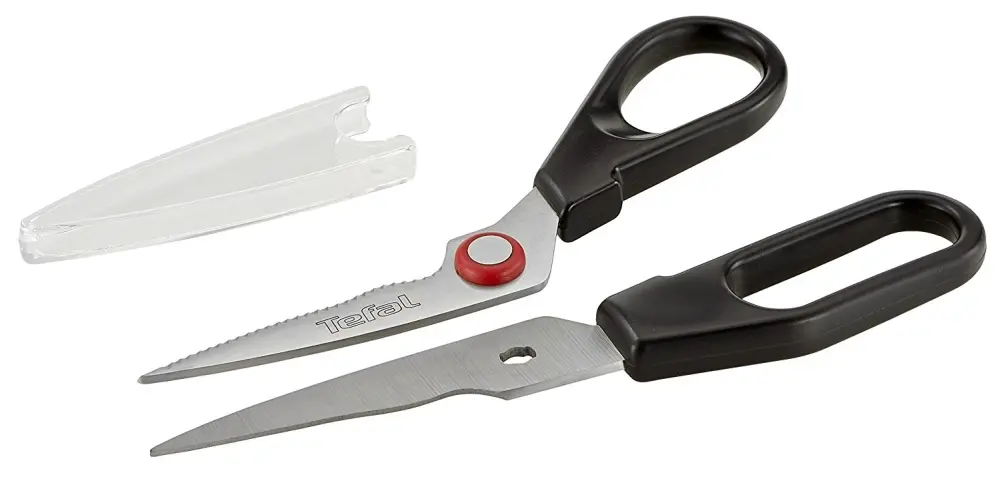 Ножица, Tefal K2071314, Ingenio, Kitchen scissors, Kitchen tools, Stainless steel, 30.2x13.4x3.6cm, Up to 230°C, Dishwasher safe, black - image 2