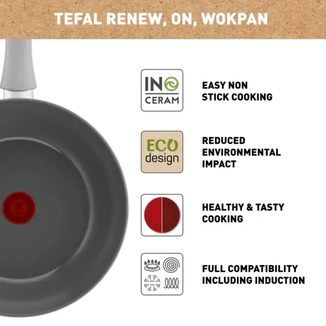 Тиган, Tefal C4271932 WP28 M PAVOT CER RENEW ON HIPPO - image 2