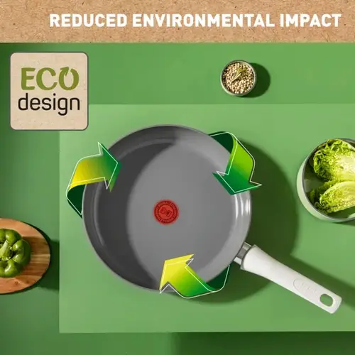 Комплект тигани и тенджери, Tefal C4279132 SET 3FP CER RENEW ON HIPPO IRON - image 4