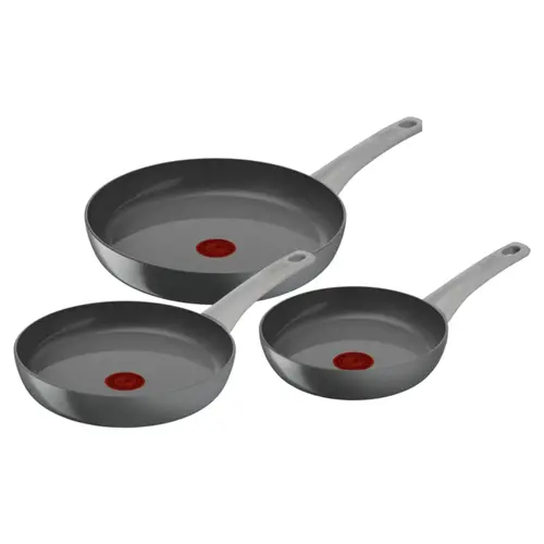 Σετ τηγάνια και κατσαρόλες, Tefal C4279132 SET 3FP CER RENEW ON HIPPO IRON - 1