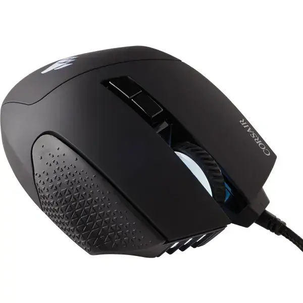 CORSAIR SCIMITAR RGB ELITE, MOBA/MMO, Black, Backlit RGB LED, 18000 DPI, Optical - image 1