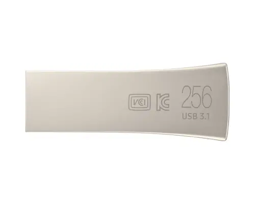 USB памет Samsung BAR Plus, 256GB, USB-A, Сребриста