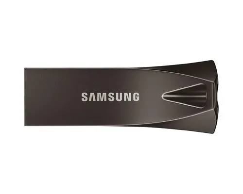 USB памет Samsung BAR Plus, 64GB, USB-A, Titanium Gray - image 1