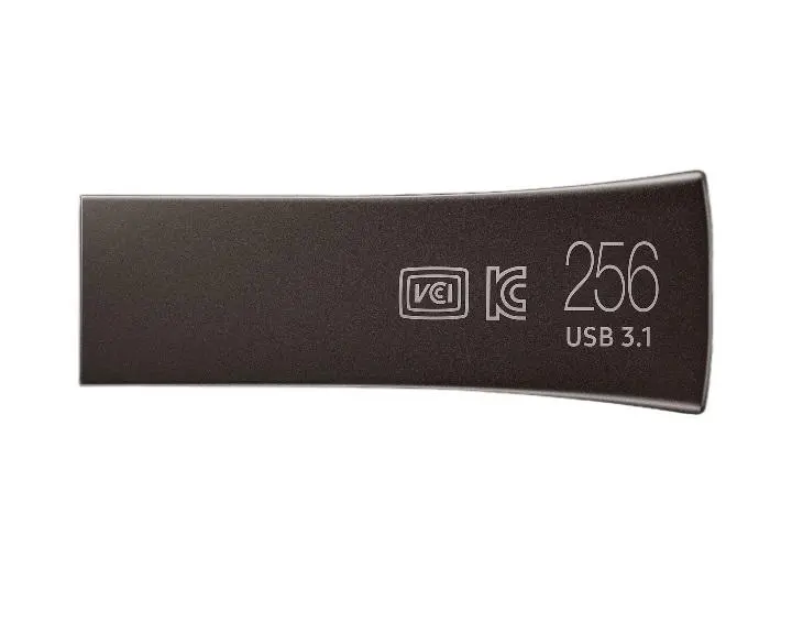 Memorie USB Samsung BAR Plus, 256GB, USB-A, Titanium Gray