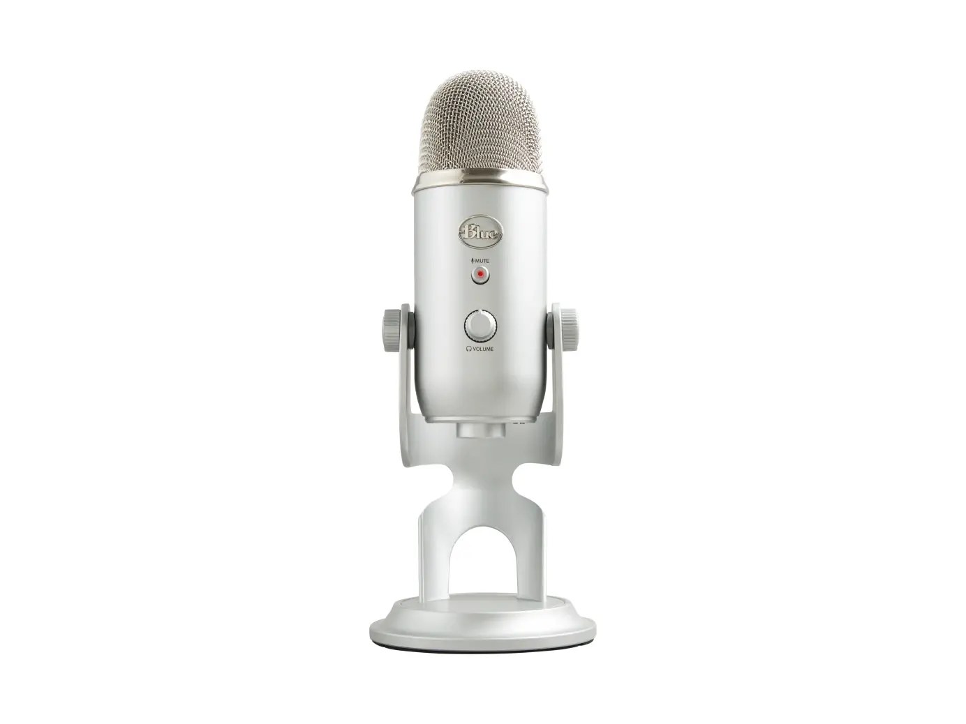 Настолен микрофон Logitech Blue YETI - Silver - image 1