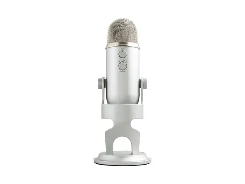 Настолен микрофон Logitech Blue YETI - Silver - image 2