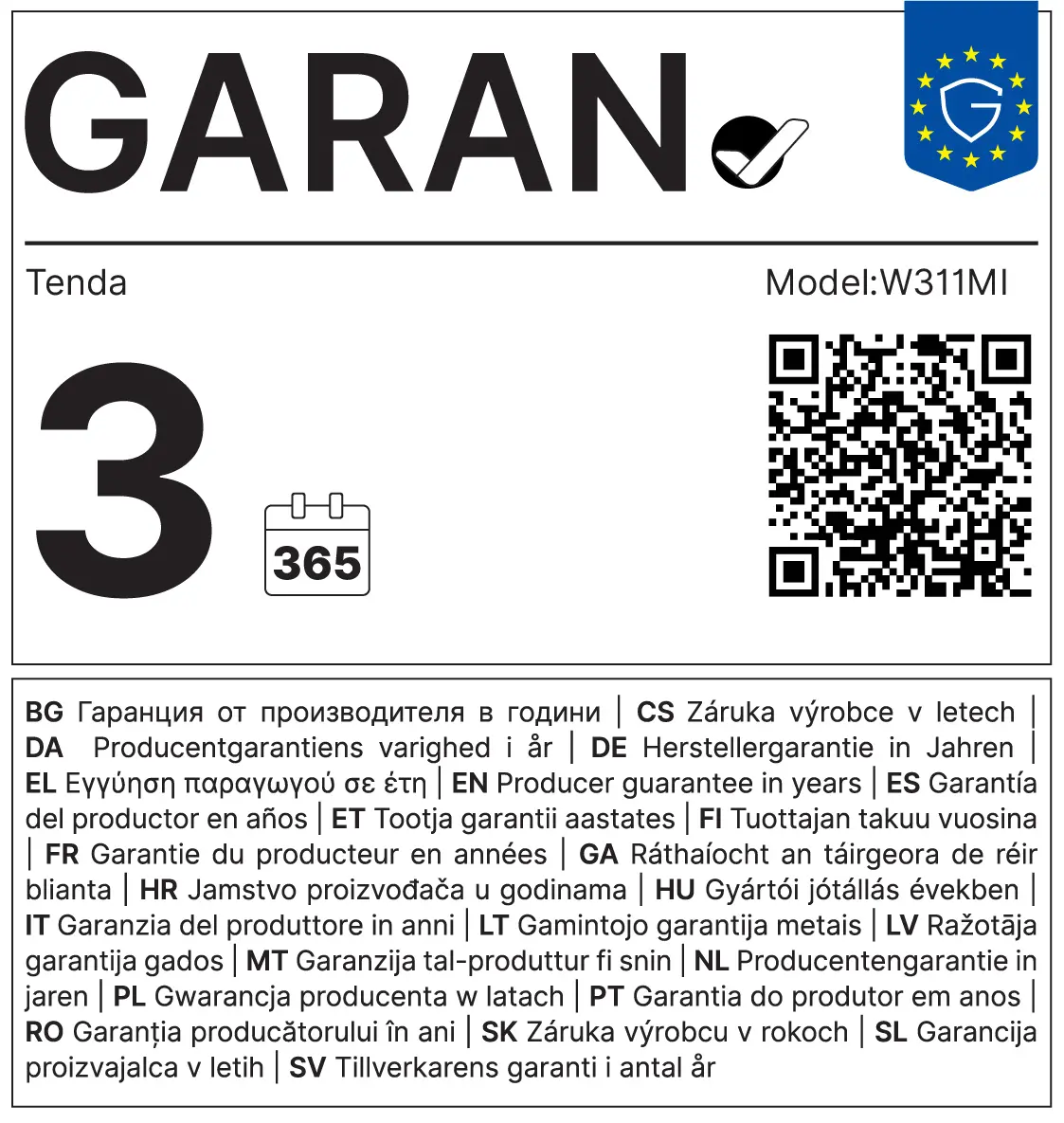 Аксес-пойнт, TENDA W311MI WL USB ADAPTER - image 1