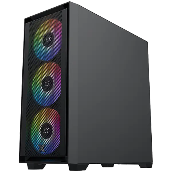 Xigmatek Anubis Pro 4FX EN40788, E-ATX/ATX/M-ATX/MINI ITX, 1x USB 3.0, 2x USB 2.0, HD Audio, Left Magnetic TG, 3PCS 140mm X40A & 1PC 120mm X20A & Galaxy II Fan Control Box & Remote - image 4