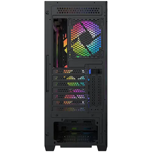 Xigmatek Anubis Pro 4FX EN40788, E-ATX/ATX/M-ATX/MINI ITX, 1x USB 3.0, 2x USB 2.0, HD Audio, Left Magnetic TG, 3PCS 140mm X40A & 1PC 120mm X20A & Galaxy II Fan Control Box & Remote - image 8