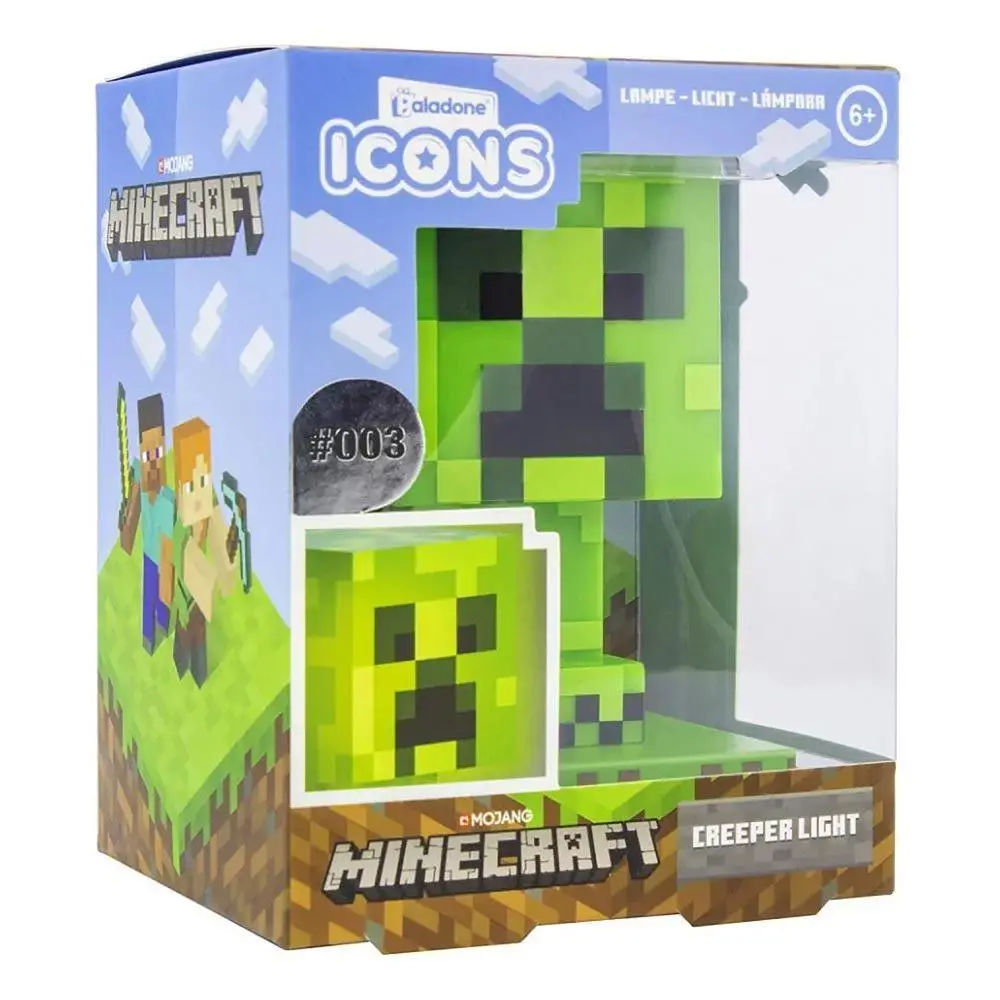 Лампа Paladone Minecraft Creeper Icon Lamp BDP - image 2