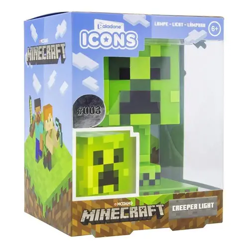 Λάμπα Paladone Minecraft Creeper Icon Lamp BDP - 3