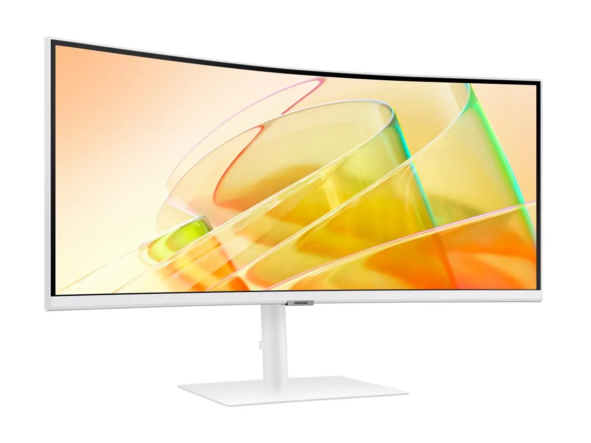 Монитор, Samsung 34A650 34" Curved VA 3440x1440 5ms 100Hz DP HDMI USB 3.0 Speakers Thunderbolt White - image 8
