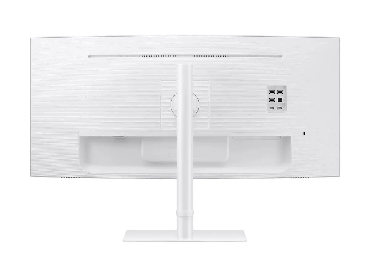 Монитор, Samsung 34A650 34" Curved VA 3440x1440 5ms 100Hz DP HDMI USB 3.0 Speakers Thunderbolt White - image 9