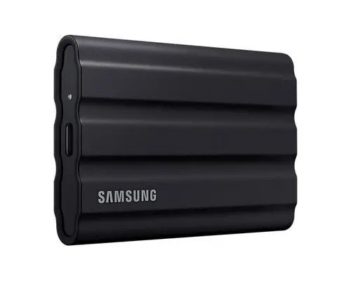 SSD extern Samsung T7 Shield, 2TB USB-C, Negru - 1