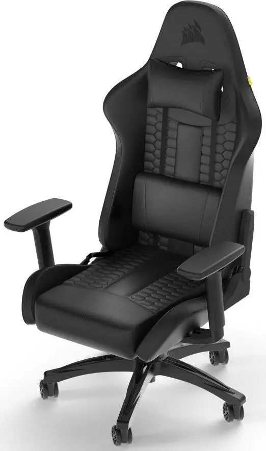 CORSAIR TC100 RELAXED Gaming Chair, Leatherette - Black - image 2
