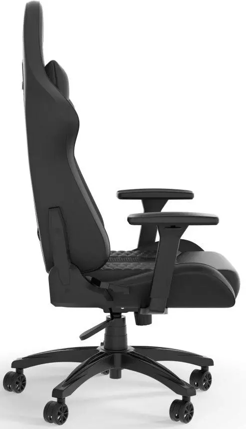 CORSAIR TC100 RELAXED Gaming Chair, Leatherette - Black - image 4