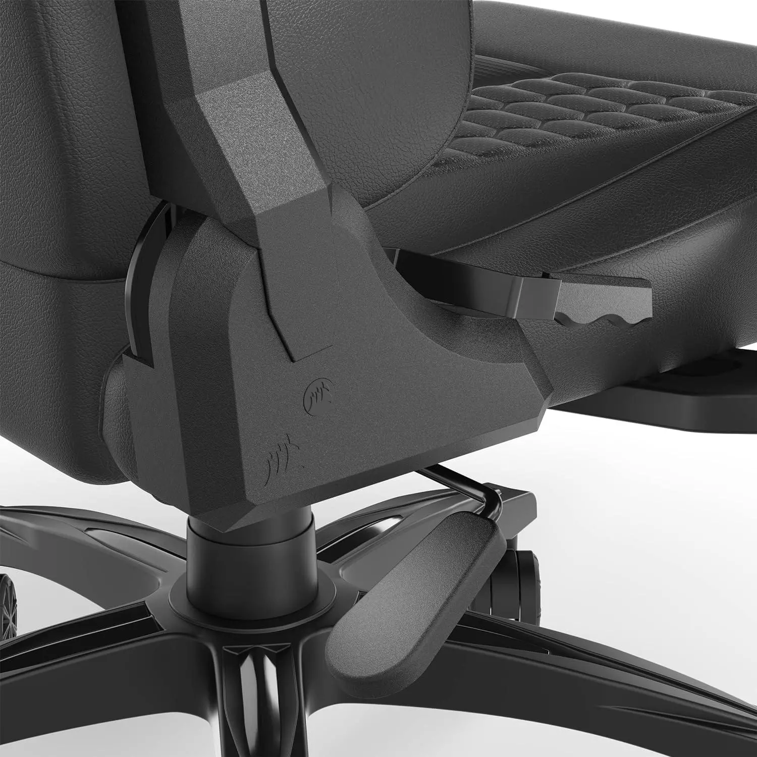 CORSAIR TC100 RELAXED Gaming Chair, Leatherette - Black - image 6
