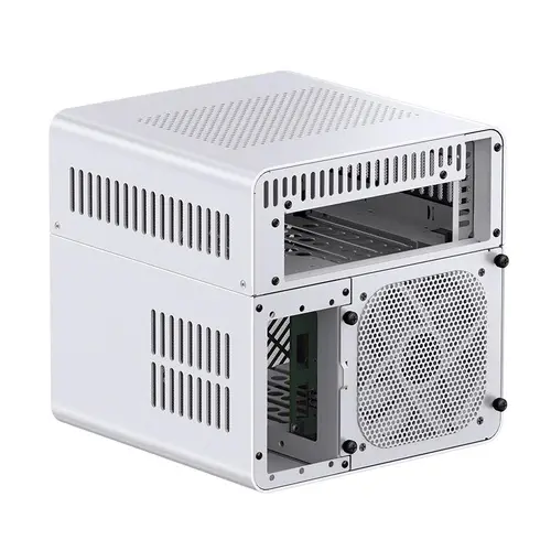 Κουτί Jonsbo N2, Mini-ITX, Λευκό - 6