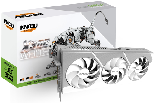 Видео карта, Inno3D GeForce RTX 4080 Super 16GB GDDR6X X3 OC White