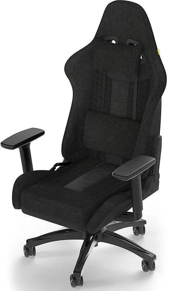 CORSAIR TC100 RELAXED Gaming Chair, Fabric - Black - image 1
