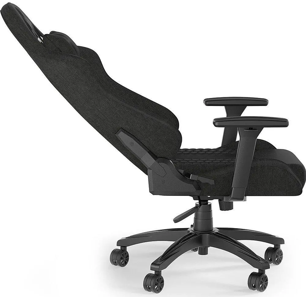 CORSAIR TC100 RELAXED Gaming Chair, Fabric - Black - image 4