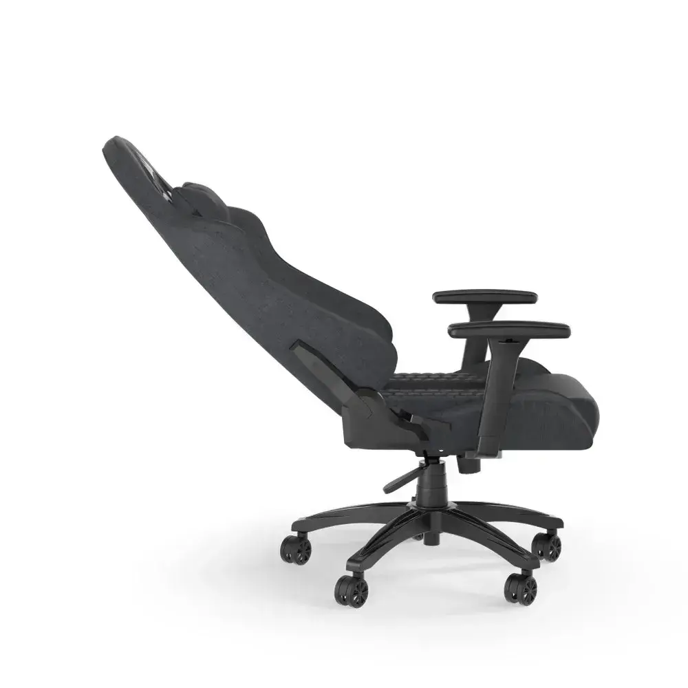 CORSAIR TC100 RELAXED Gaming Chair, Fabric - Grey and Black - image 4