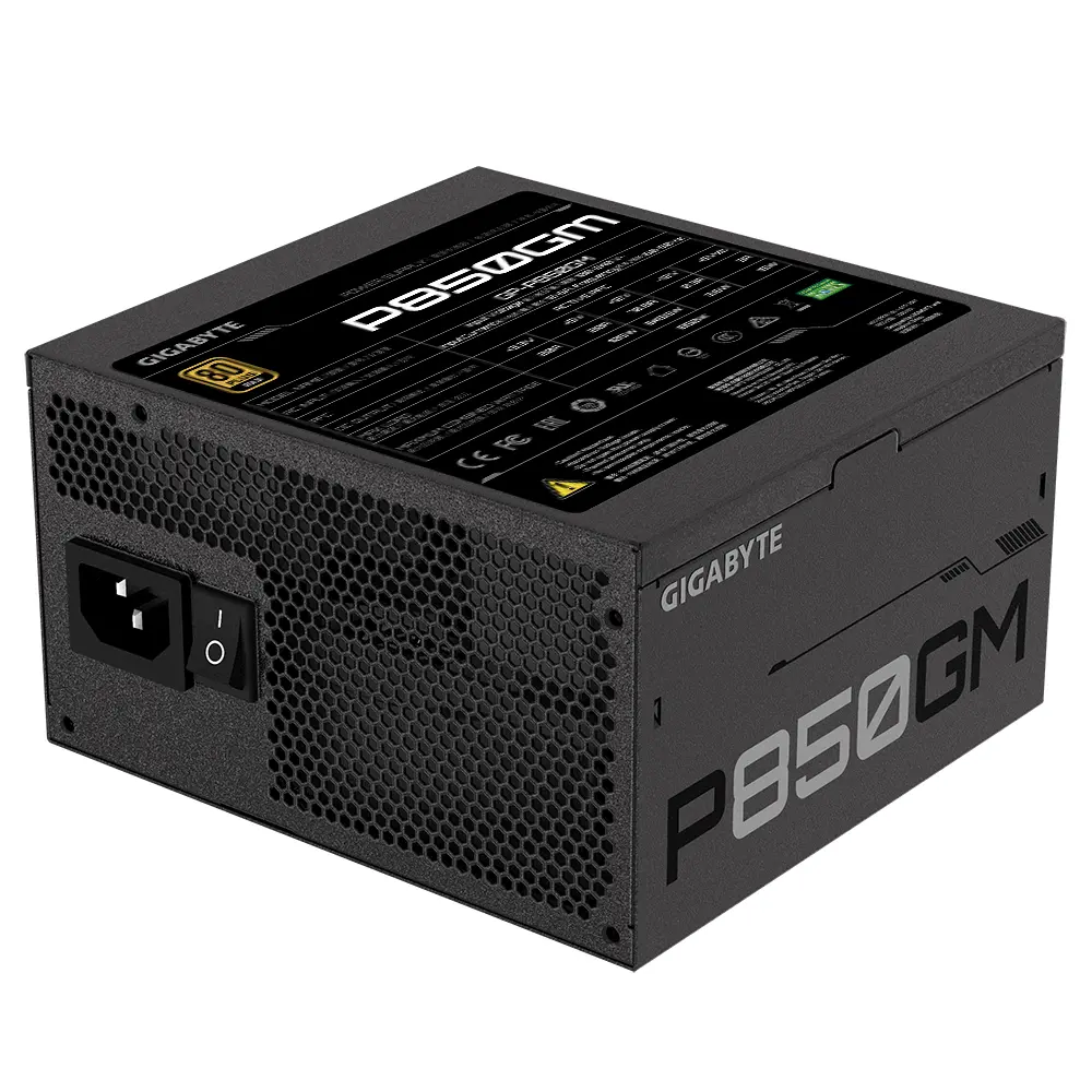 Захранващ блок Gigabyte P850GM, 850W, 80+ GOLD, Modular - image 3