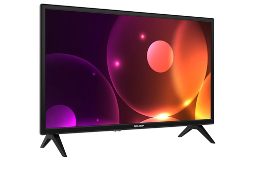 Телевизор, Sharp 24FA2E, 24" LED HD 1366x768, 100 000:1, DVB-T/T2/C/S/S2, Active Motion 100, Speaker 2x3W, Dolby Digital, CI+, 3xHDMI, 2xUSB, Bluetooth, LAN, Video/Audio input (3 x RCA), 2 pole Stand - image 2