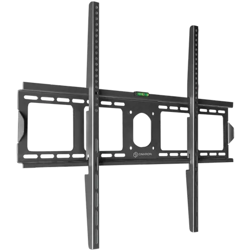 ONKRON Suport fix de perete pentru TV cu ecran plat de la 55 la 100 inchi, panouri digitale 75 kg, negru - 1