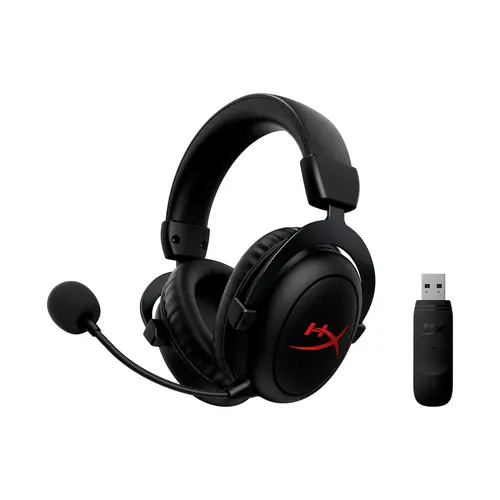 Геймърски безжични слушалки HyperX Cloud II Core Микрофон, Черно - image 1